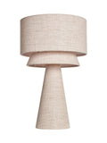 BHS Natural Terri tiered table lamp, UK version