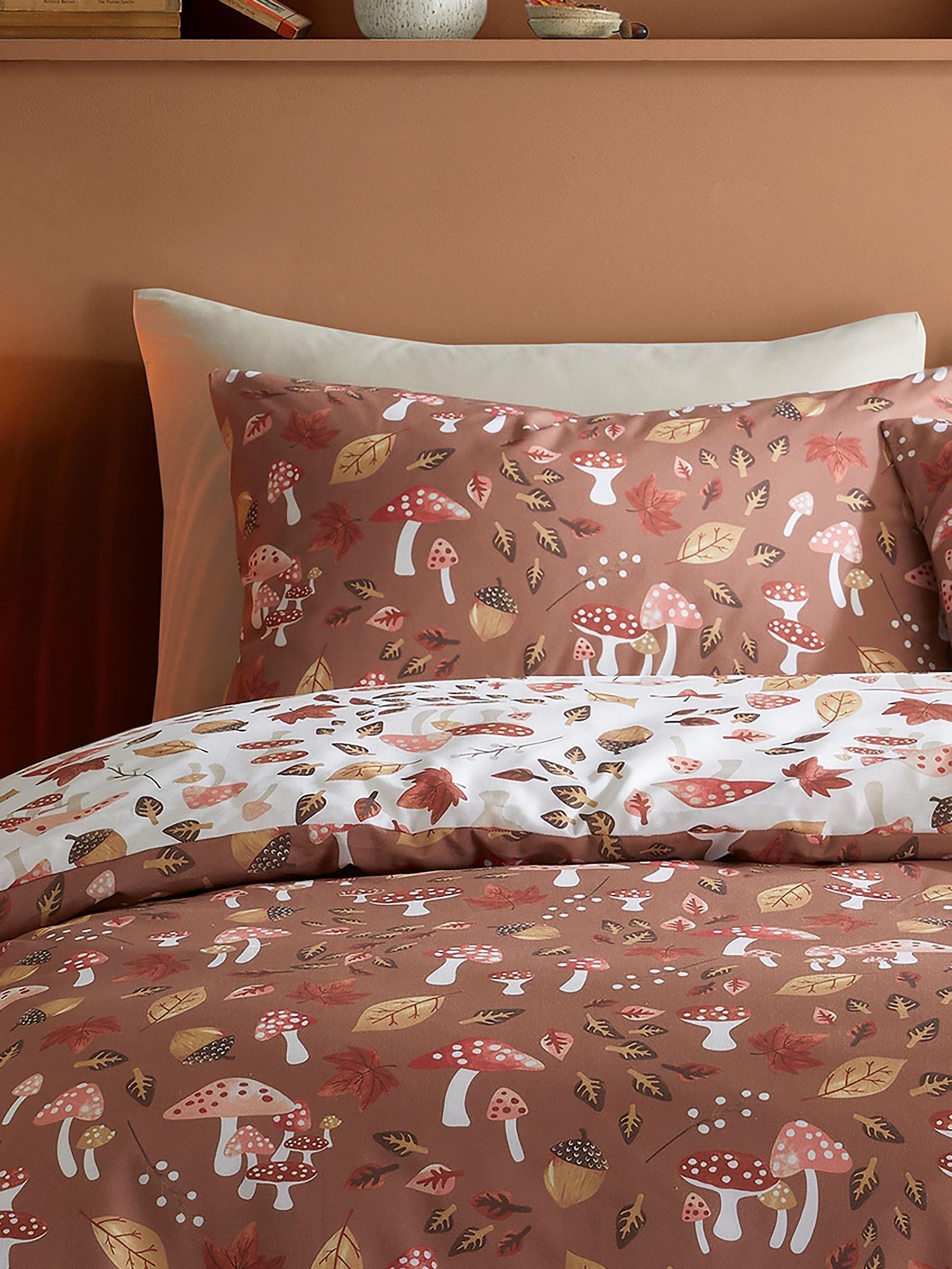 Fusion Woodland Dreams reversible duvet cover set - British product