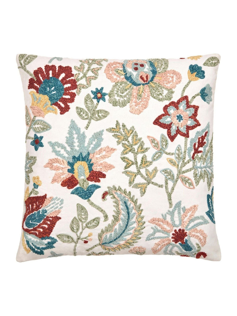 Appletree Amara embroidered filled cushion 43cm, UK version