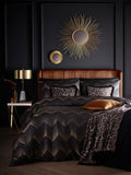 Laurence Llewelyn-Bowen gold velvet throw 180x130cm leopard print, imported from the UK