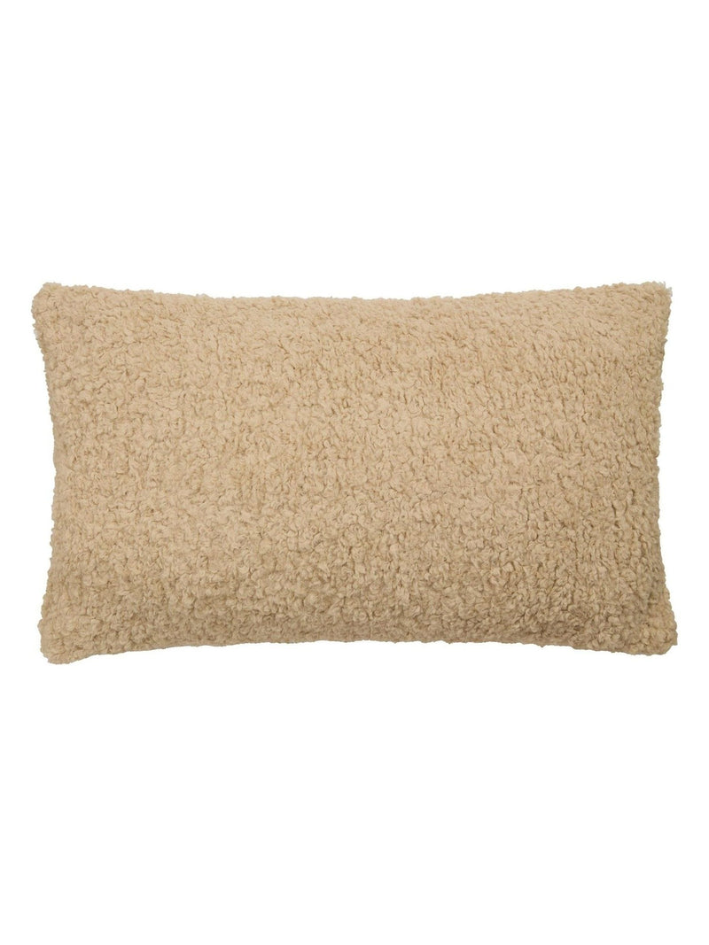 Fusion Cuddle Up cushion with boucle tufted face - British product