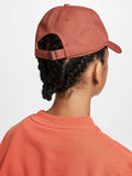 Nike brown unstructured wash cotton cap, UK version