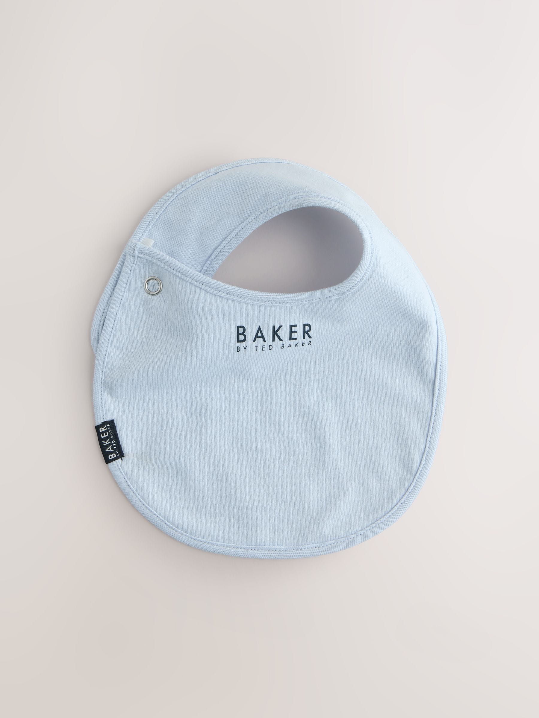 Baker by Ted Baker blue baby bibs 2 pack (British brand)