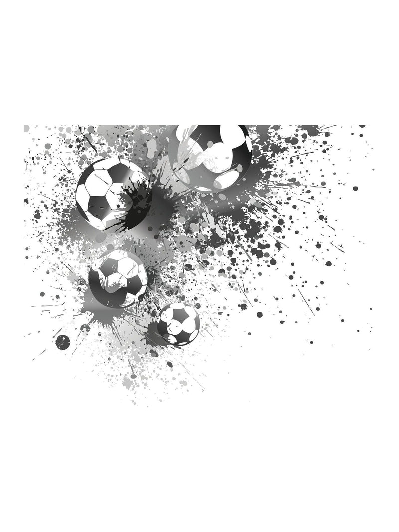 Origin Murals football splash wall mural 3.5x2.8m, imported from the UK