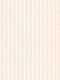 Hoopla Walls Apricot Ditsy Leaf Stripe A4 Wallpaper Sample