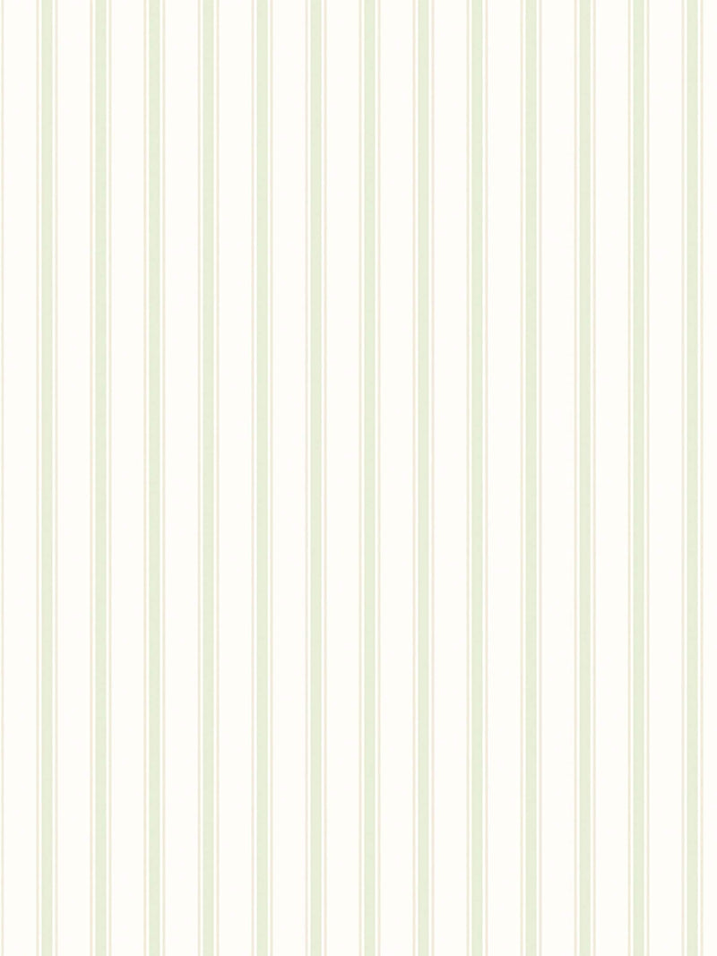 Hoopla Walls Apple Chalk Stripe A4 Wallpaper Sample