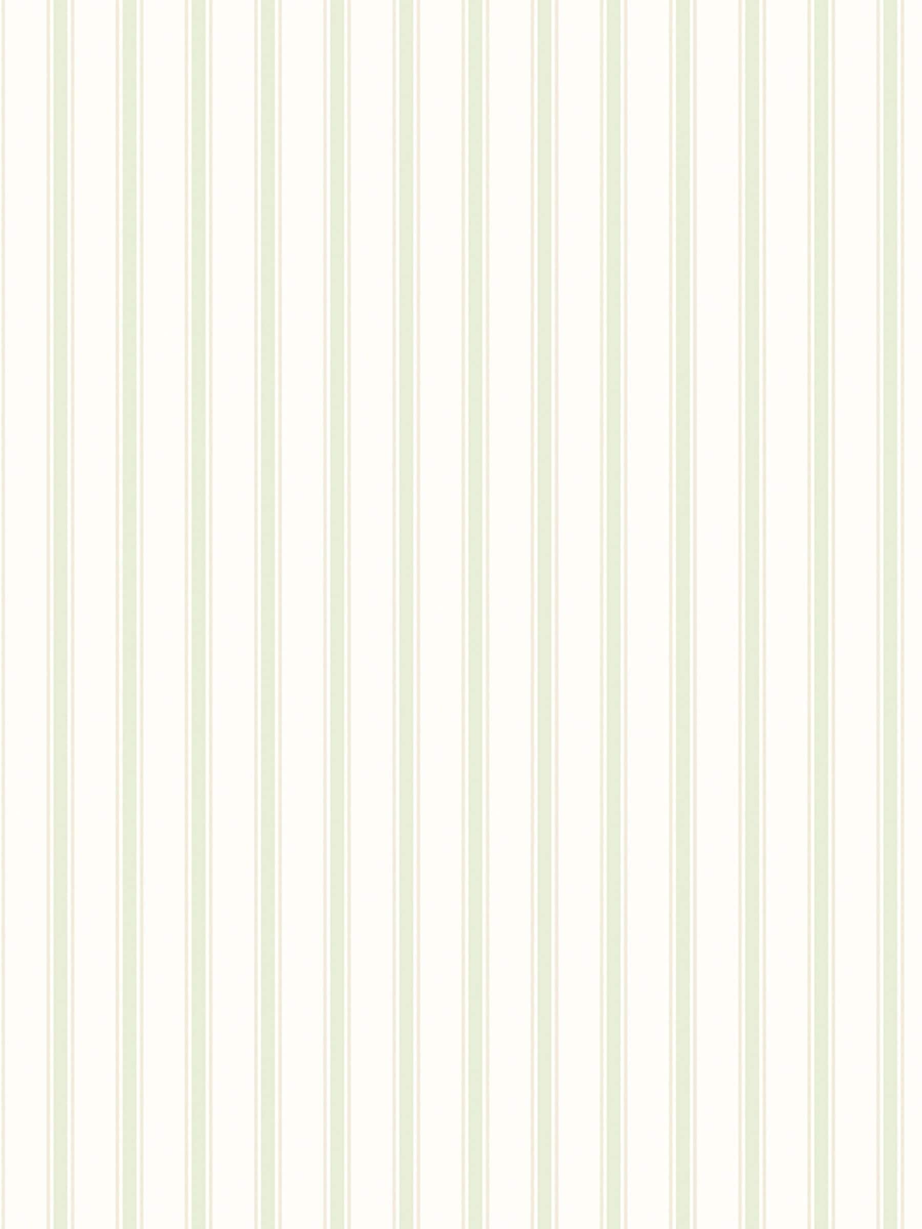Hoopla Walls Apple Chalk Stripe A4 Wallpaper Sample