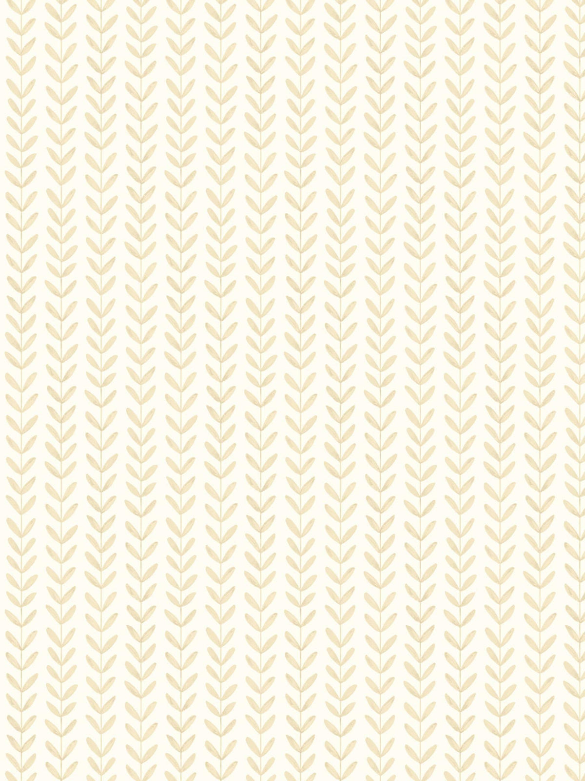 Hoopla Walls wallpaper sample Hay Ditsy Leaf Stripe A4, UK version