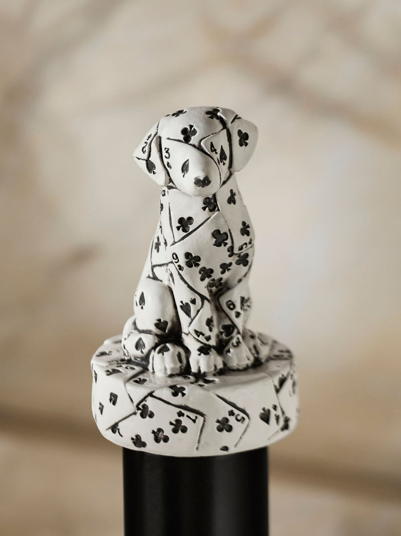 Ace The Dalmatian white and black kitchen roll holder 35cm (British brand)