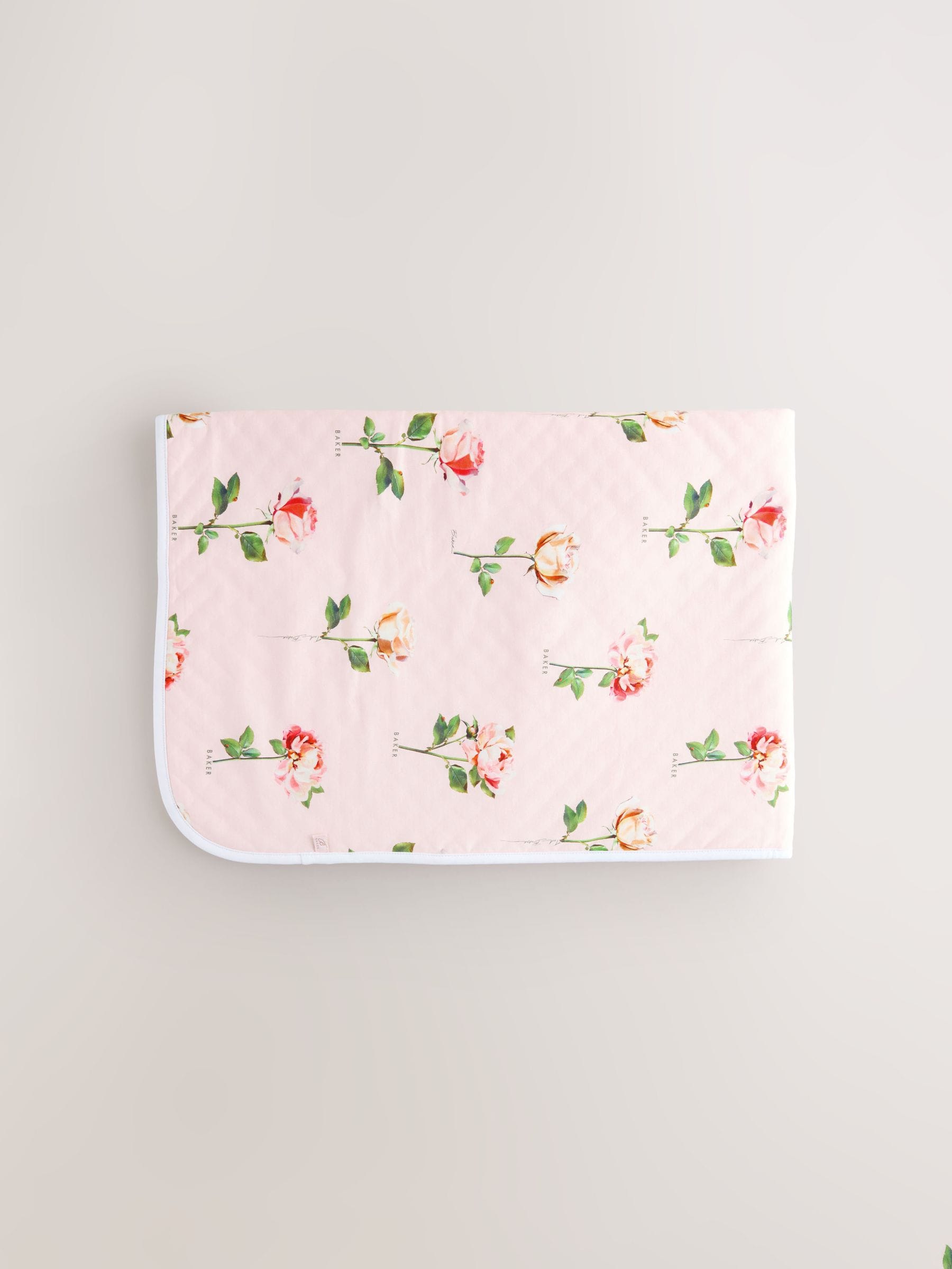 Baker by Ted Baker All-Over Floral Printed Blanket