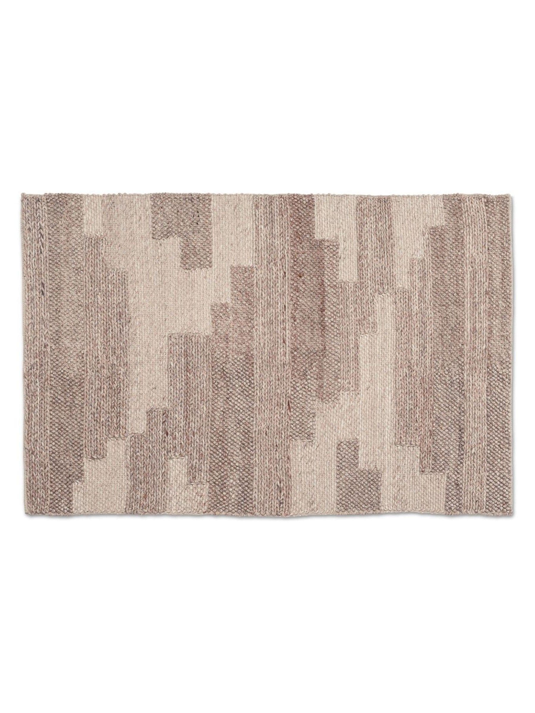 Nkuku Ailan wool rug, imported from the UK