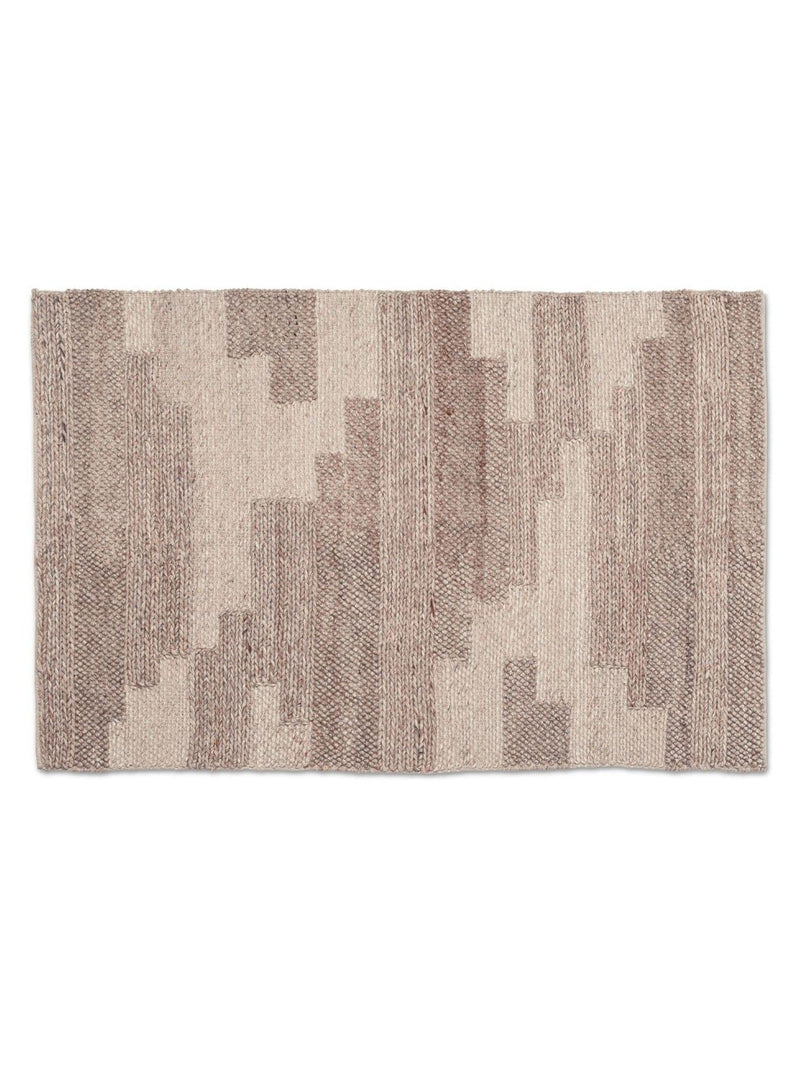 Nkuku Ailan wool rug, imported from the UK