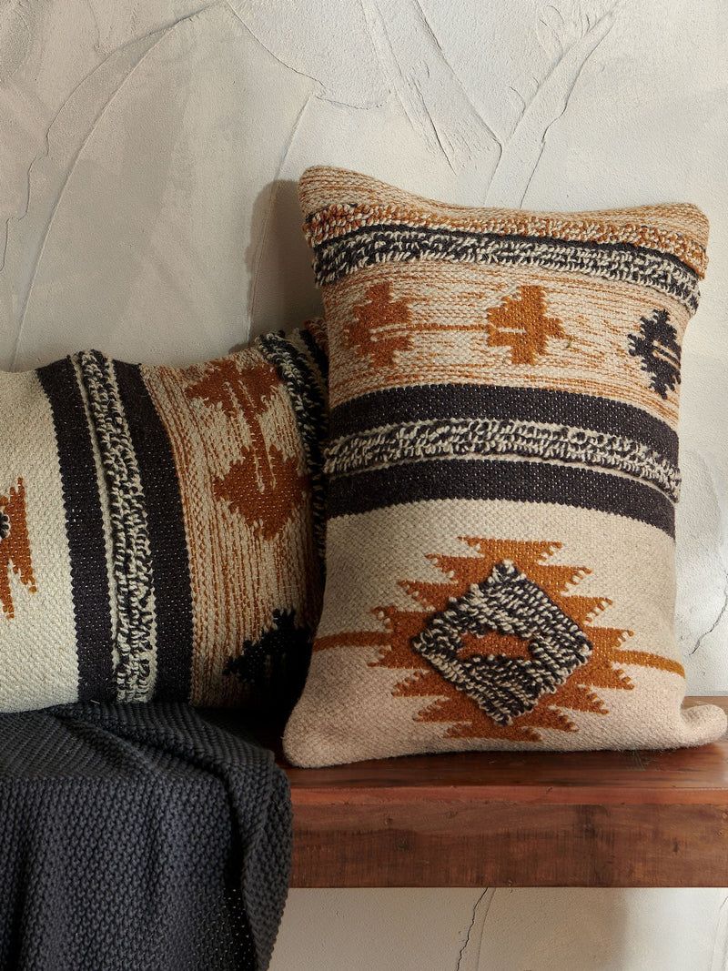 Nkuku mustard cushion cover 40x40cm (British brand)