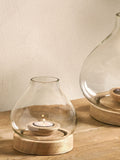 Nkuku Natural Naryla small lantern, imported from the UK