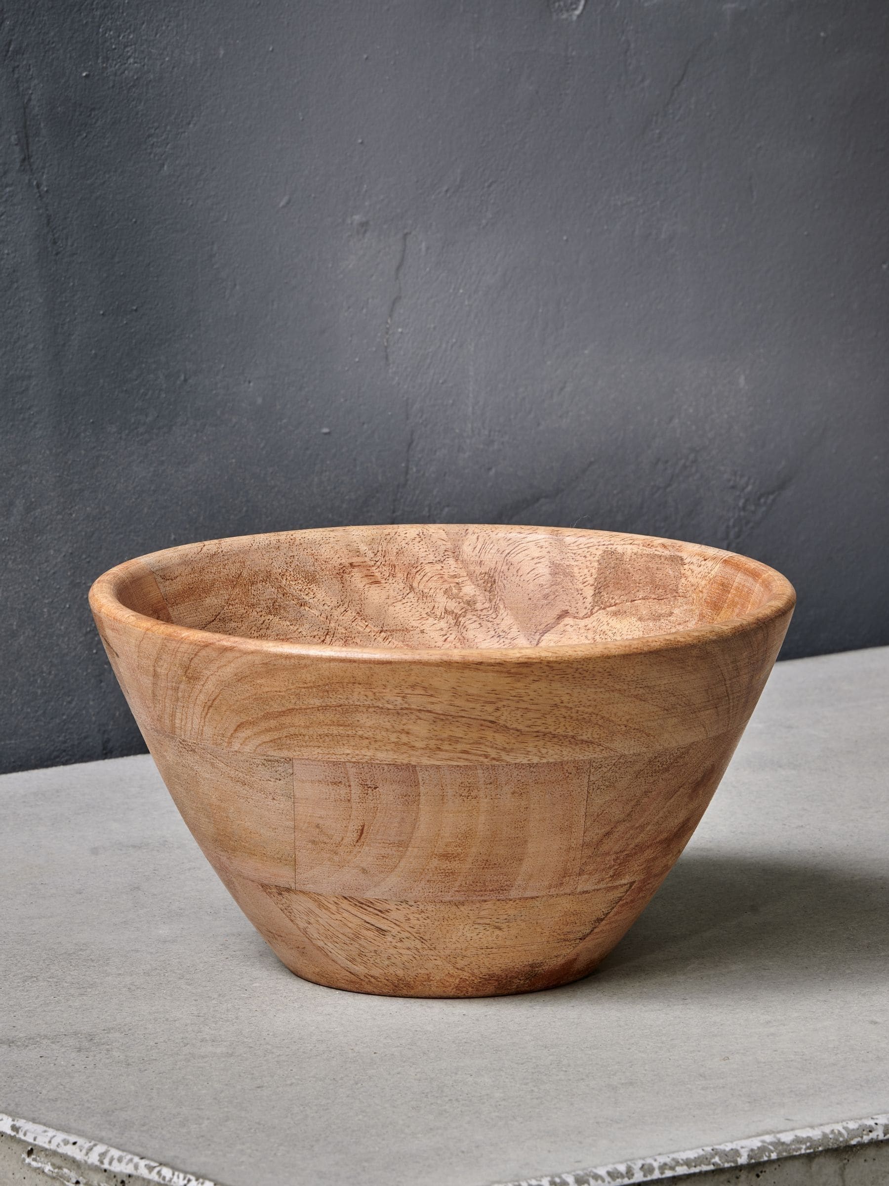 Nkuku Natural Indus mango wood bowl - British product
