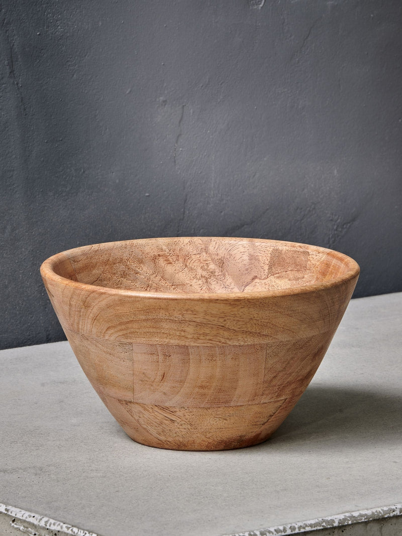 Nkuku Natural Indus mango wood bowl - British product