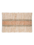 Nkuku natural jute and cotton cushion cover 42x62cm, imported from the UK
