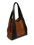 Pure Luxuries London Black / Tan Colette Handbag