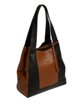 Pure Luxuries London Black / Tan Colette Handbag