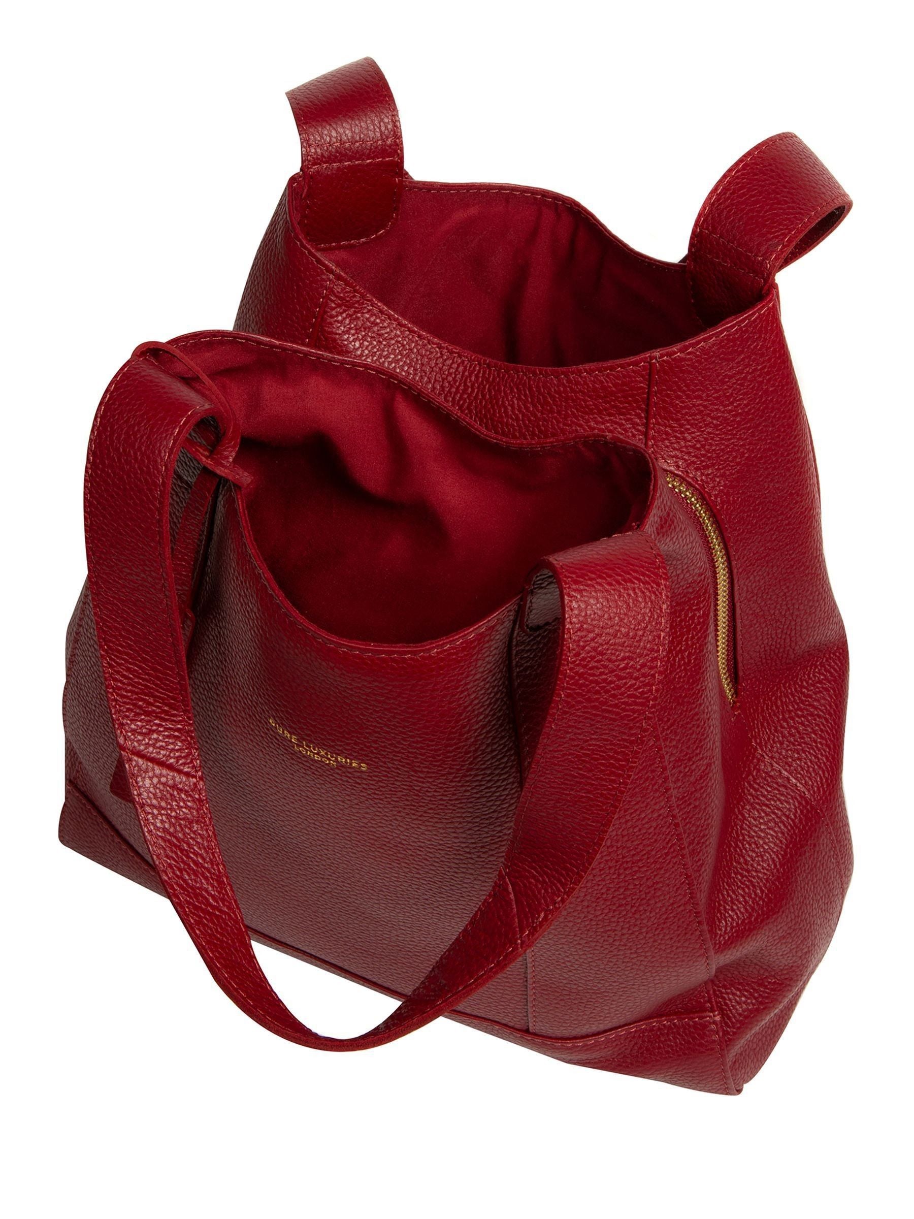 Pure Luxuries London Red Colette Handbag