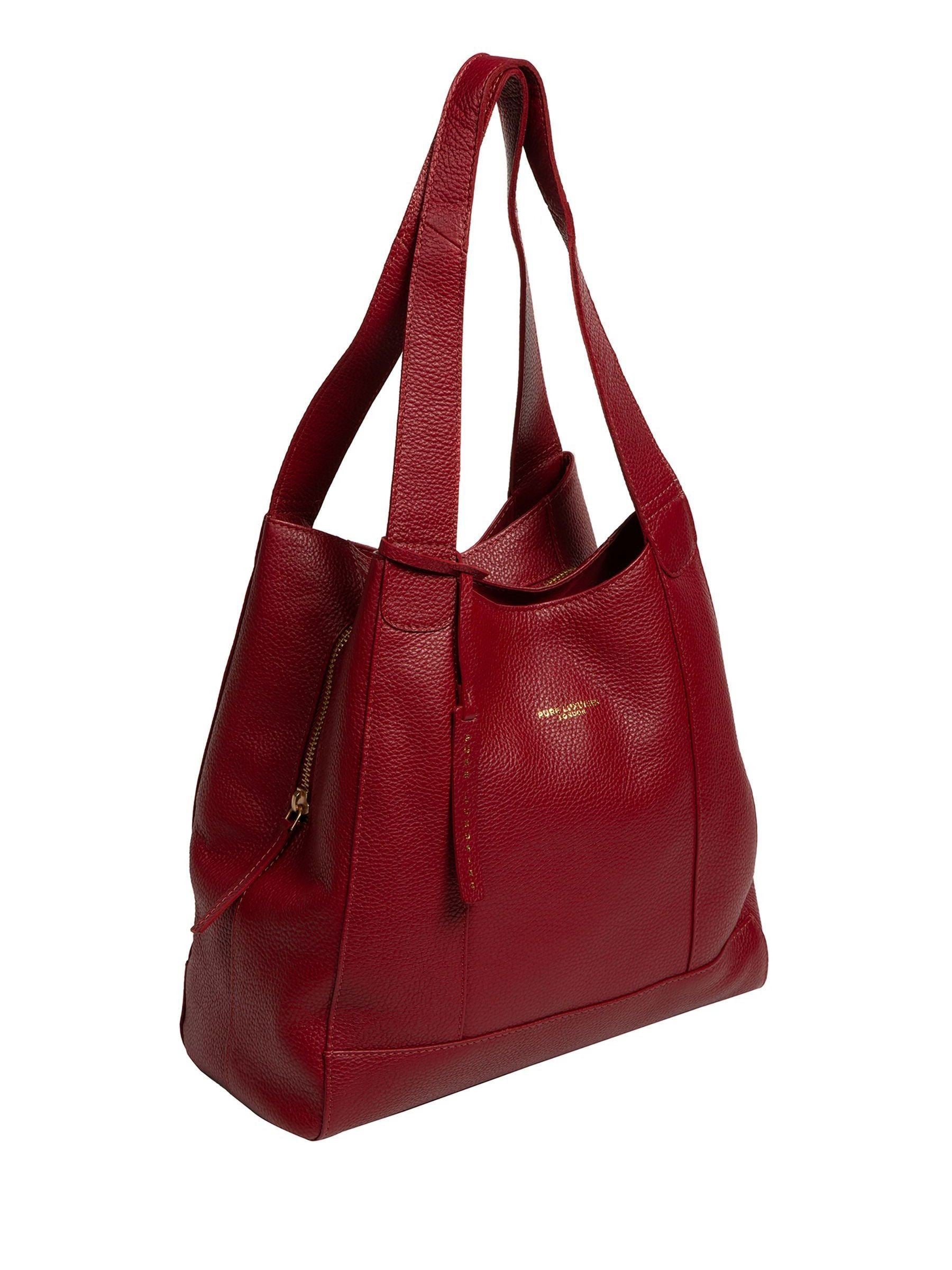 Pure Luxuries London Red Colette Handbag