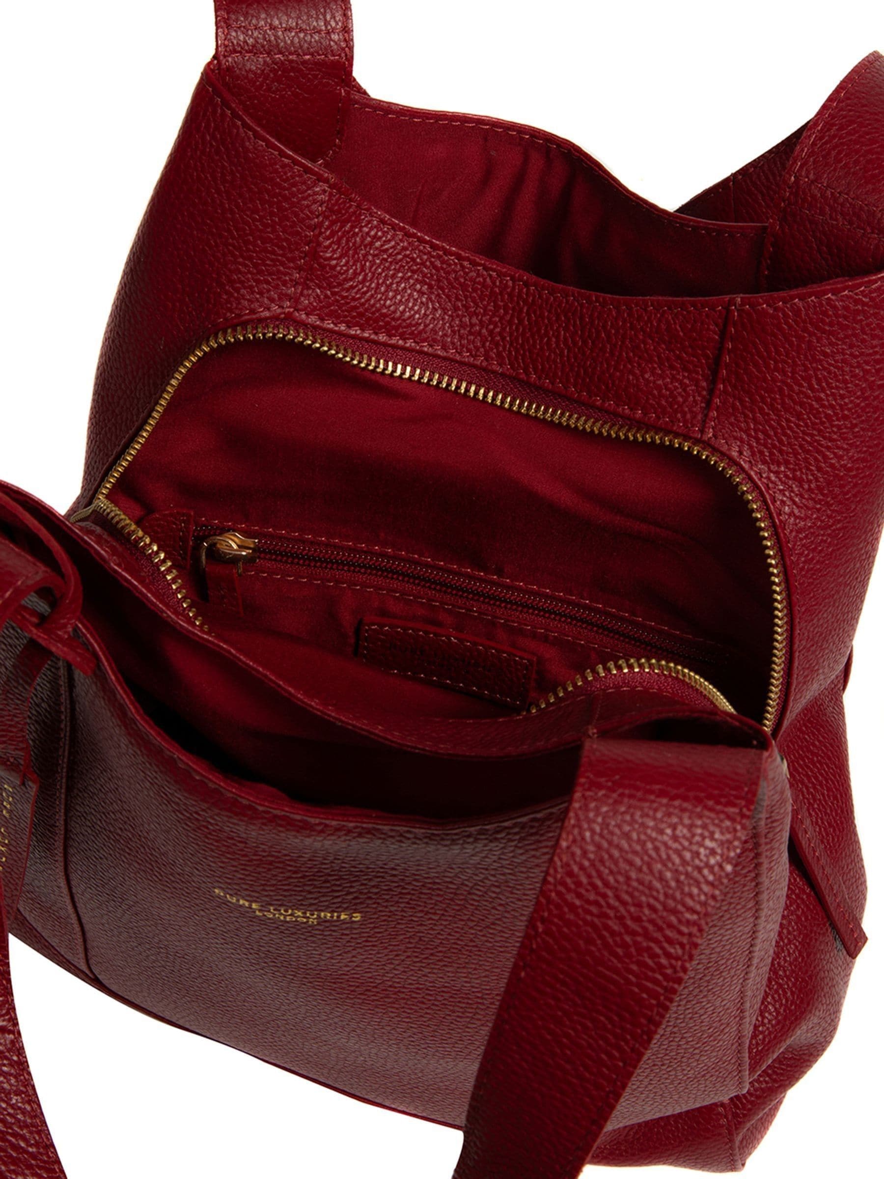 Pure Luxuries London Red Colette Handbag