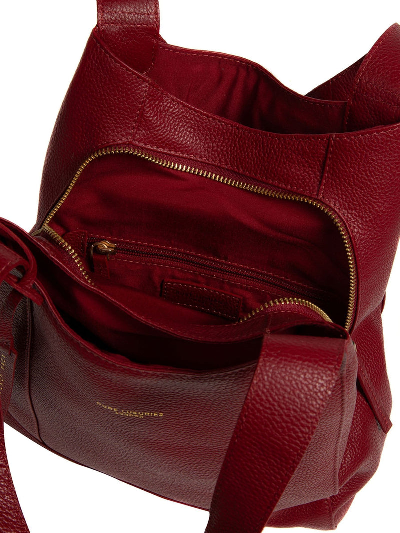 Pure Luxuries London Red Colette Handbag