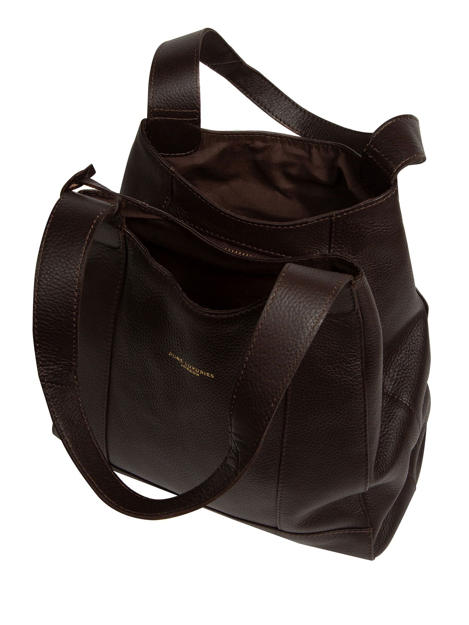 Pure Luxuries London Espresso Colette Handbag