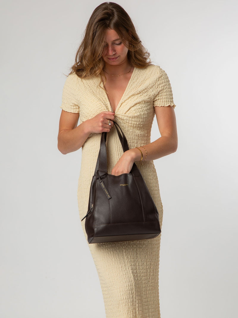 Pure Luxuries London Espresso Colette Handbag