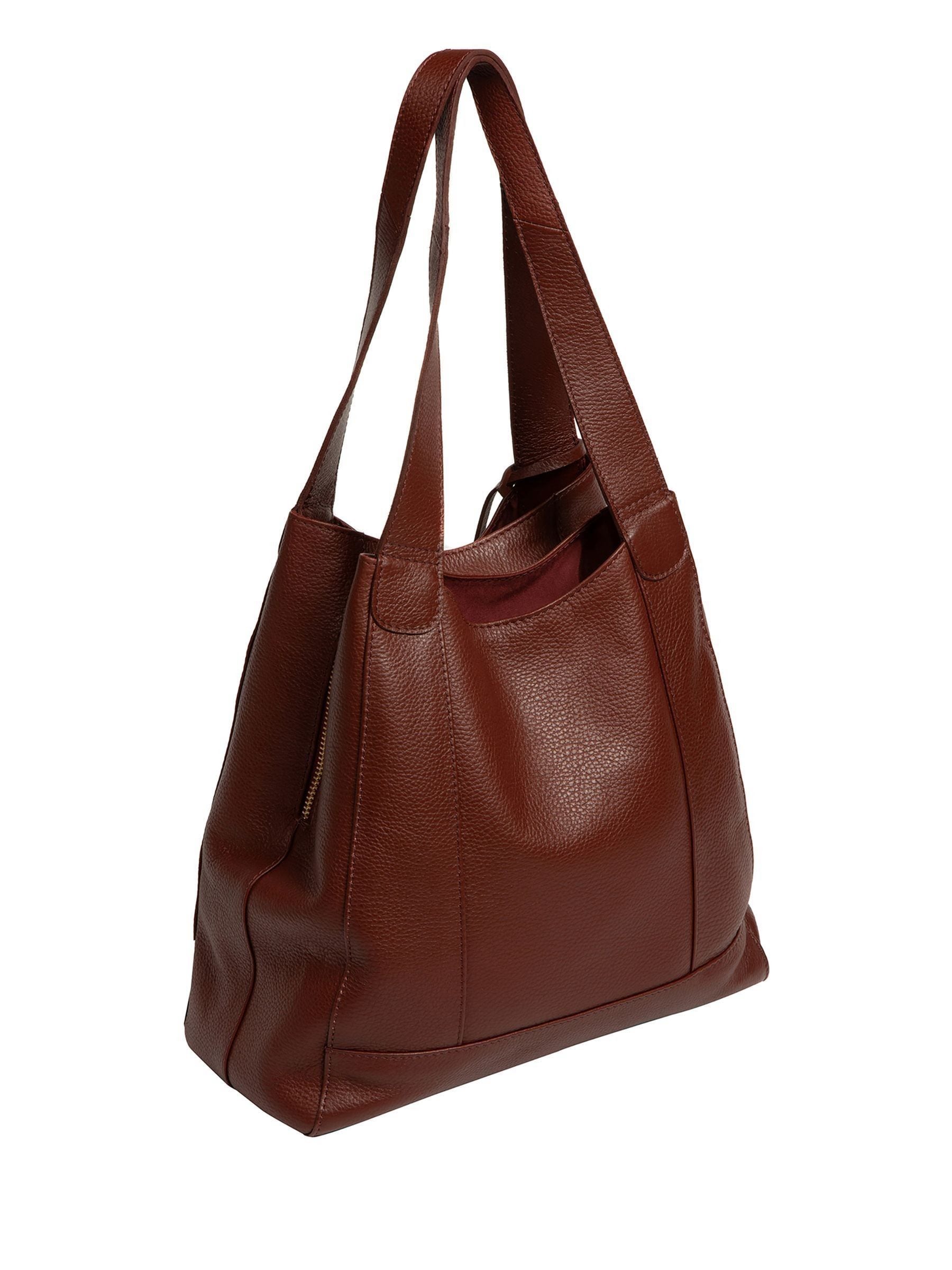 Pure Luxuries London Chestnut Colette Handbag