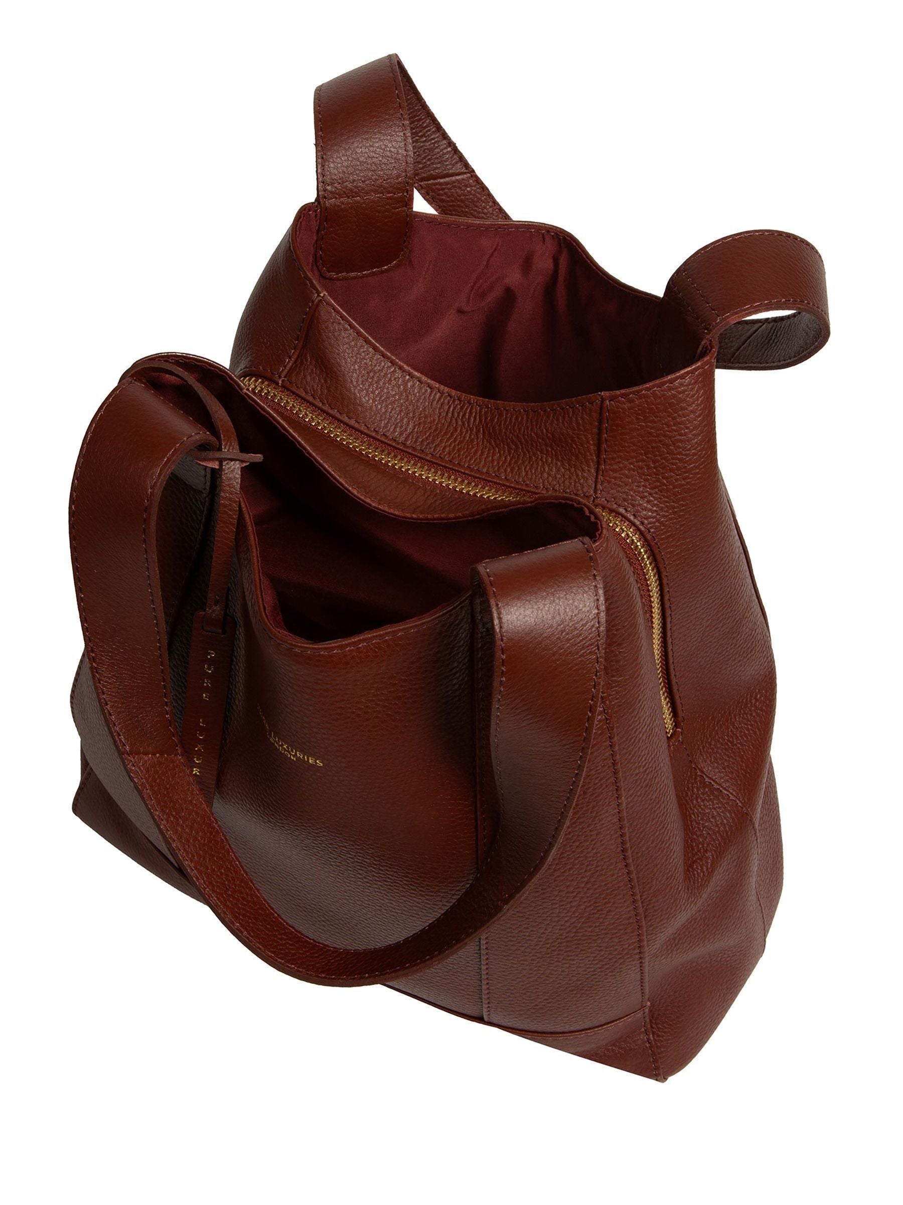 Pure Luxuries London Chestnut Colette Handbag
