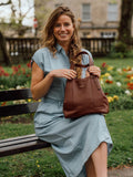Pure Luxuries London Chestnut Colette Handbag