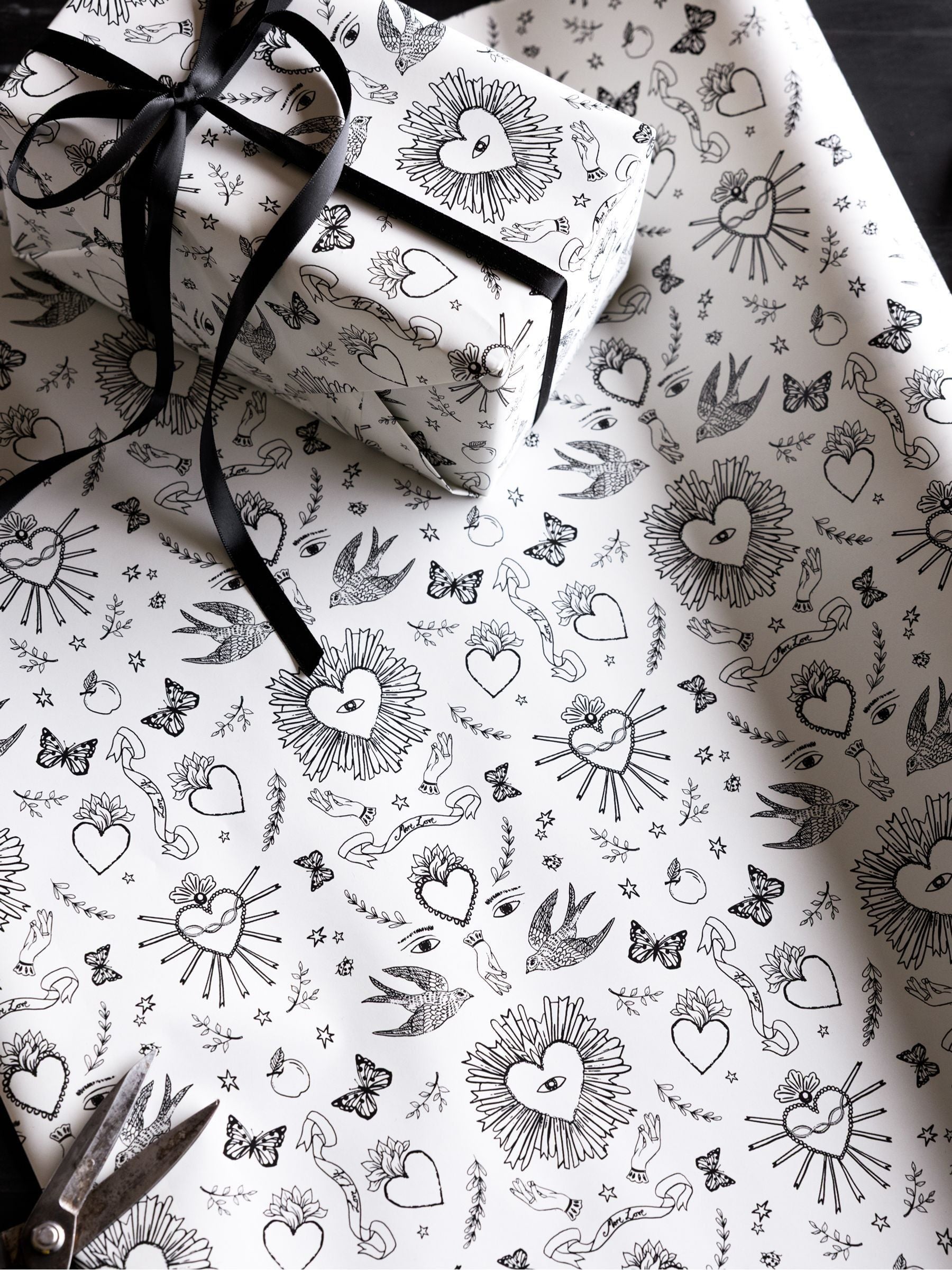 Rockett St George Cream 3 Metre Wrapping Paper