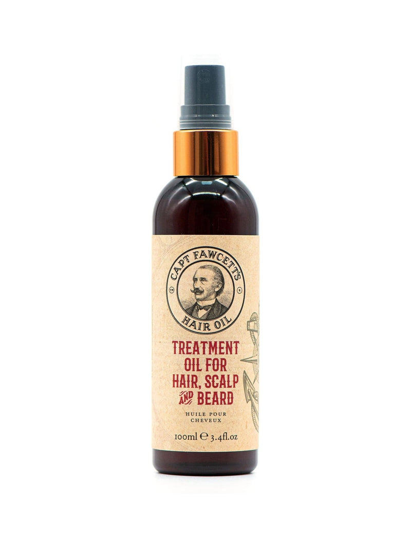 Captain Fawcett Treatment Oil for hair scalp and beard - British product