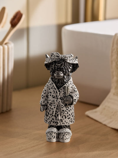 Next Bronze Hamish Leopard Print Bathroom Ornament- Buy online at McGrocer