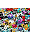 Origin Murals graffiti monster mural sample A3 (British brand)