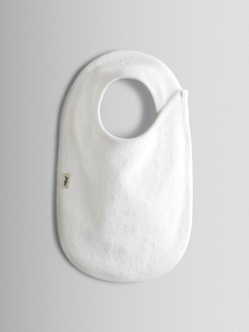 JoJo Maman Bébé bib Born in 2026 embroidered (British brand)
