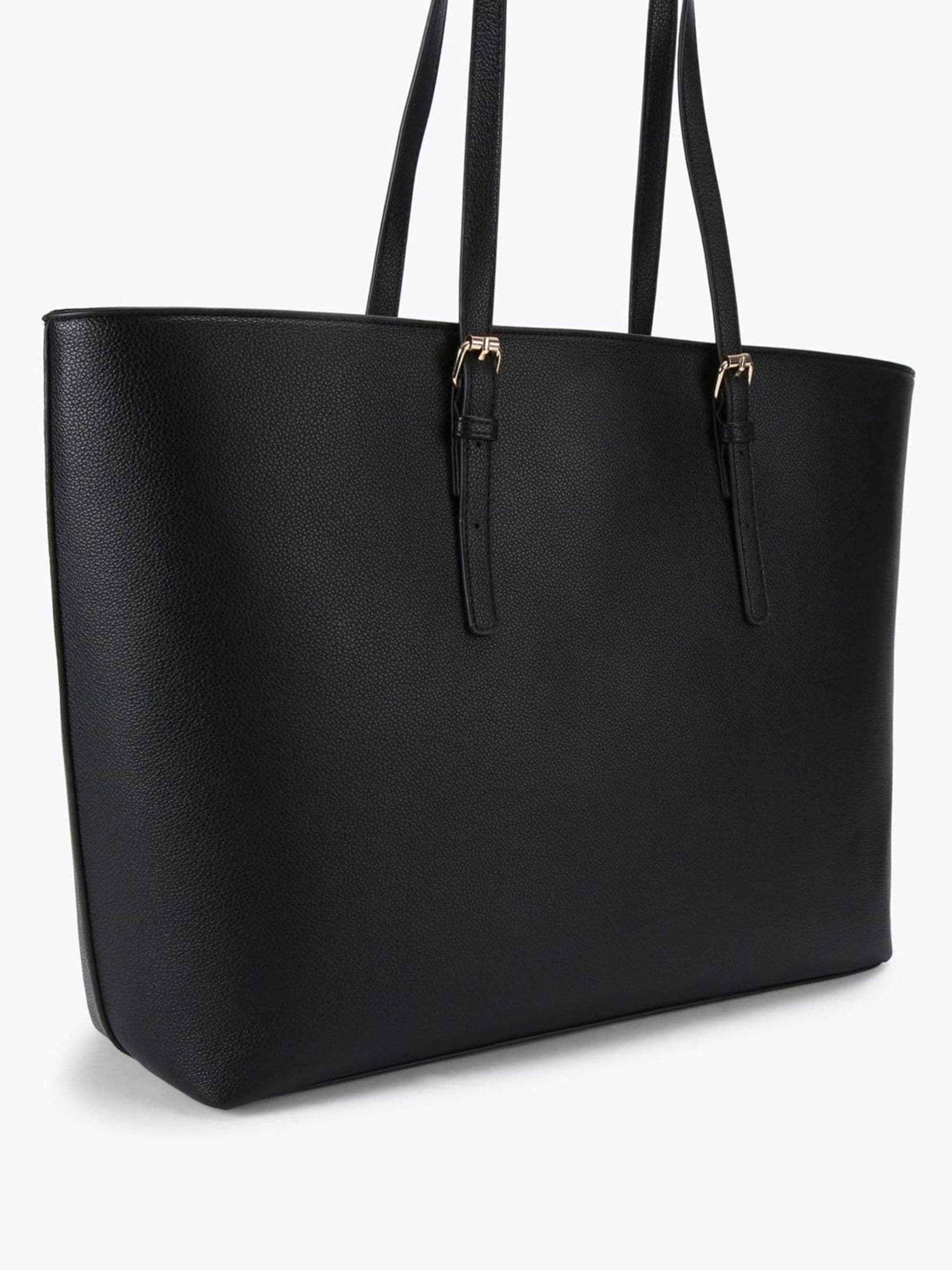 Carvela large shopper bag black synthetic rubber, UK version