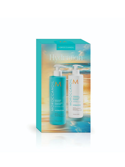 Next Moroccanoil Duo Hydrerende sjampo og balsam 500ml hårpleie gavesett - Kjøp online hos McGrocer