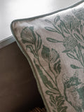 Gallery Home Blue Lynton animal cushion 45cm, imported from the UK
