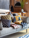 Gallery Home Albie Jacquard multicoloured cushion 30x50cm (British brand)