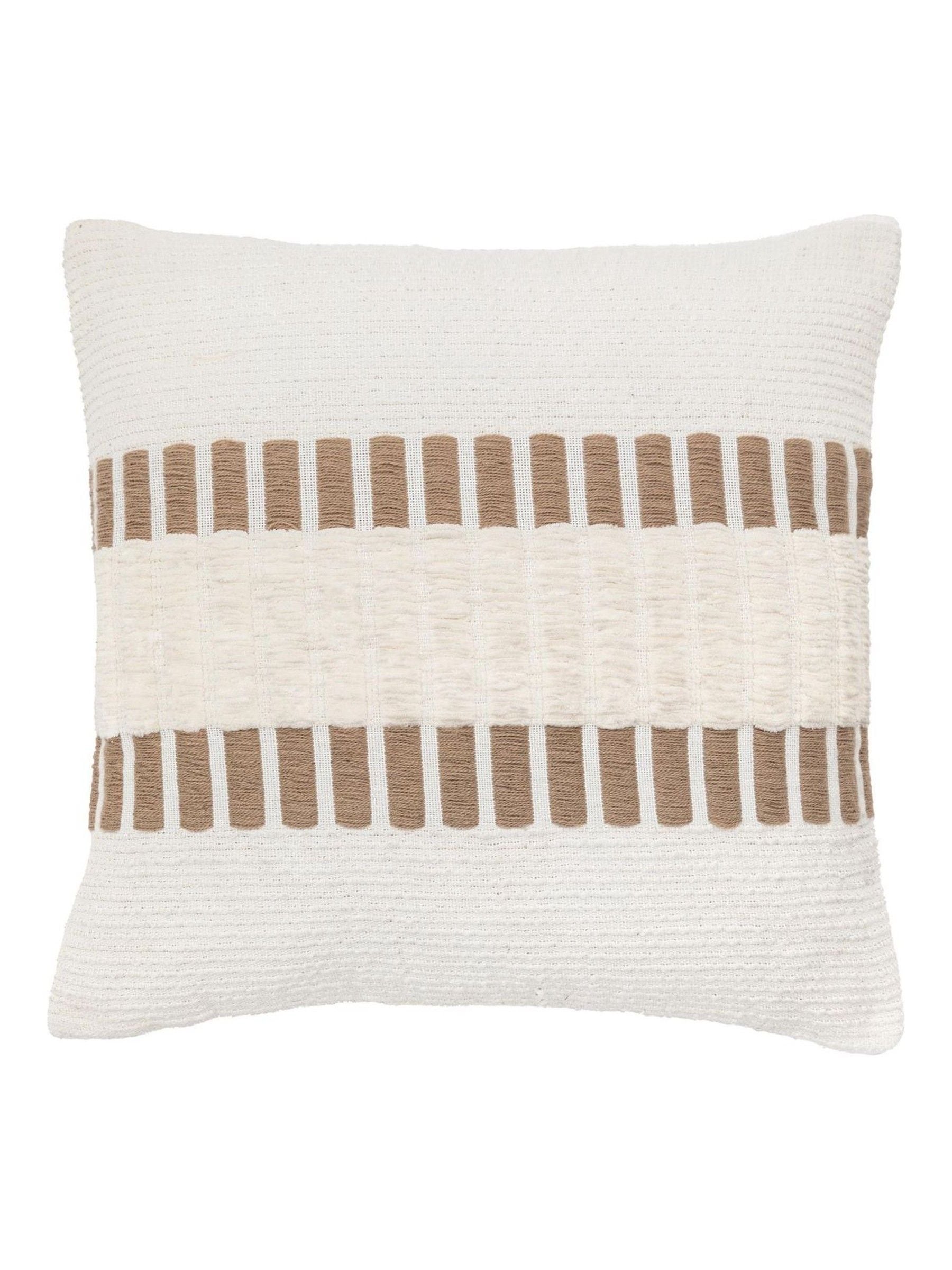 Gallery Home Natural Brenham woven cushion 45x45cm, UK version