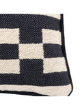 Gallery Home Blue Solvi woven cushion 45cm (British brand)