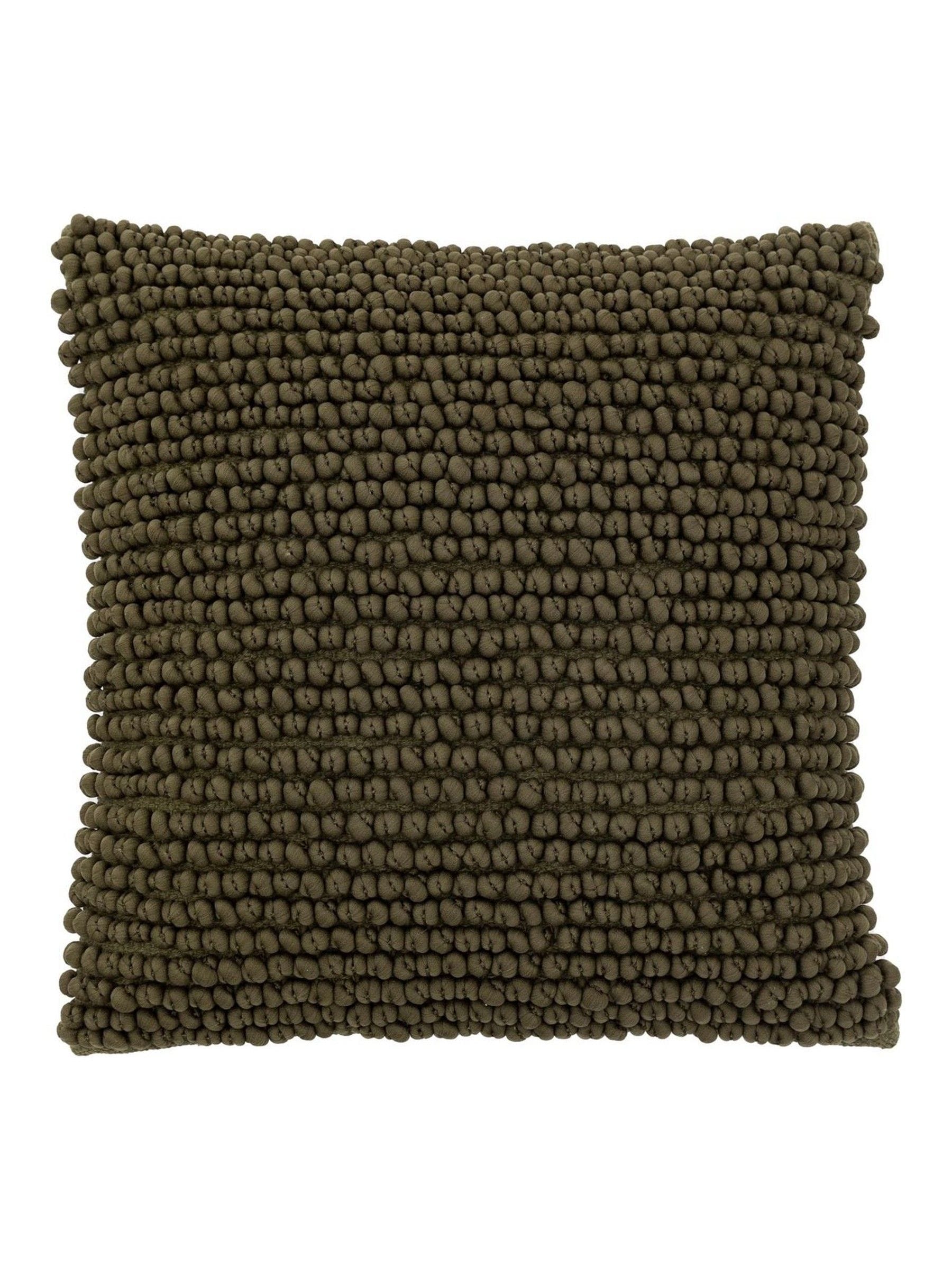Gallery Home olive green cushion 45cm - British product