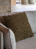 Gallery Home olive green cushion 45cm - British product