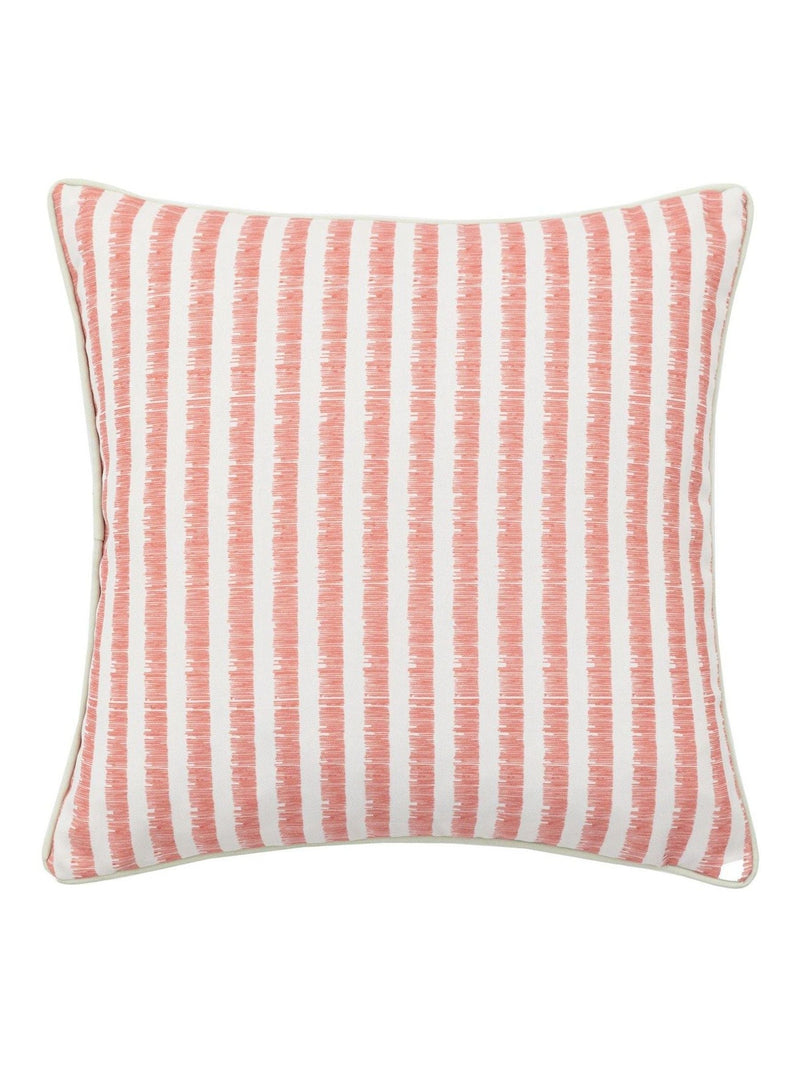 Gallery Home orange geometric printed cushion 45cm square, imported from the UK