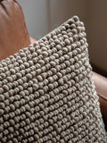 Gallery Home Taupe Faro cushion 45cm (British brand)
