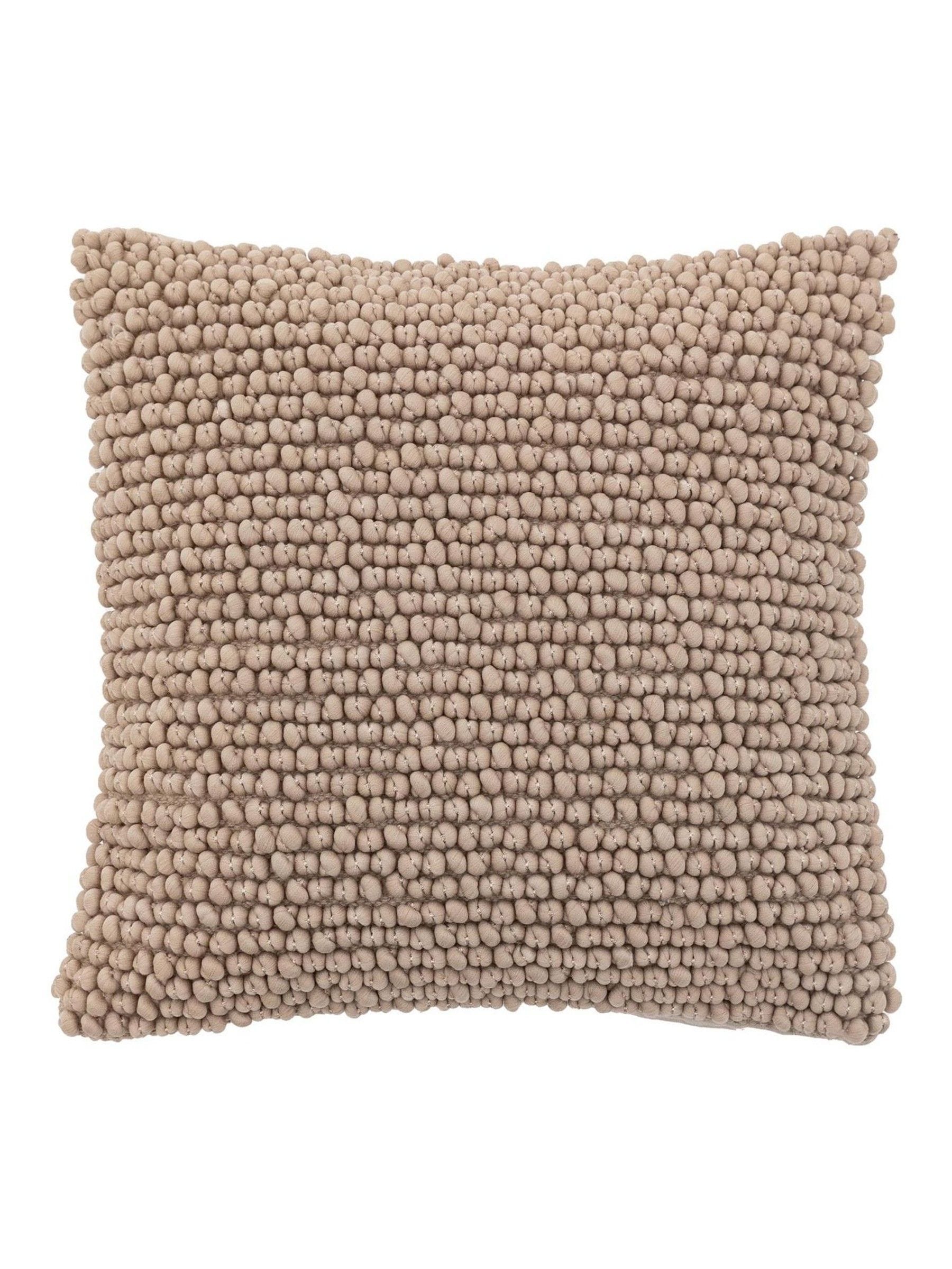 Gallery Home Taupe Faro cushion 45cm (British brand)