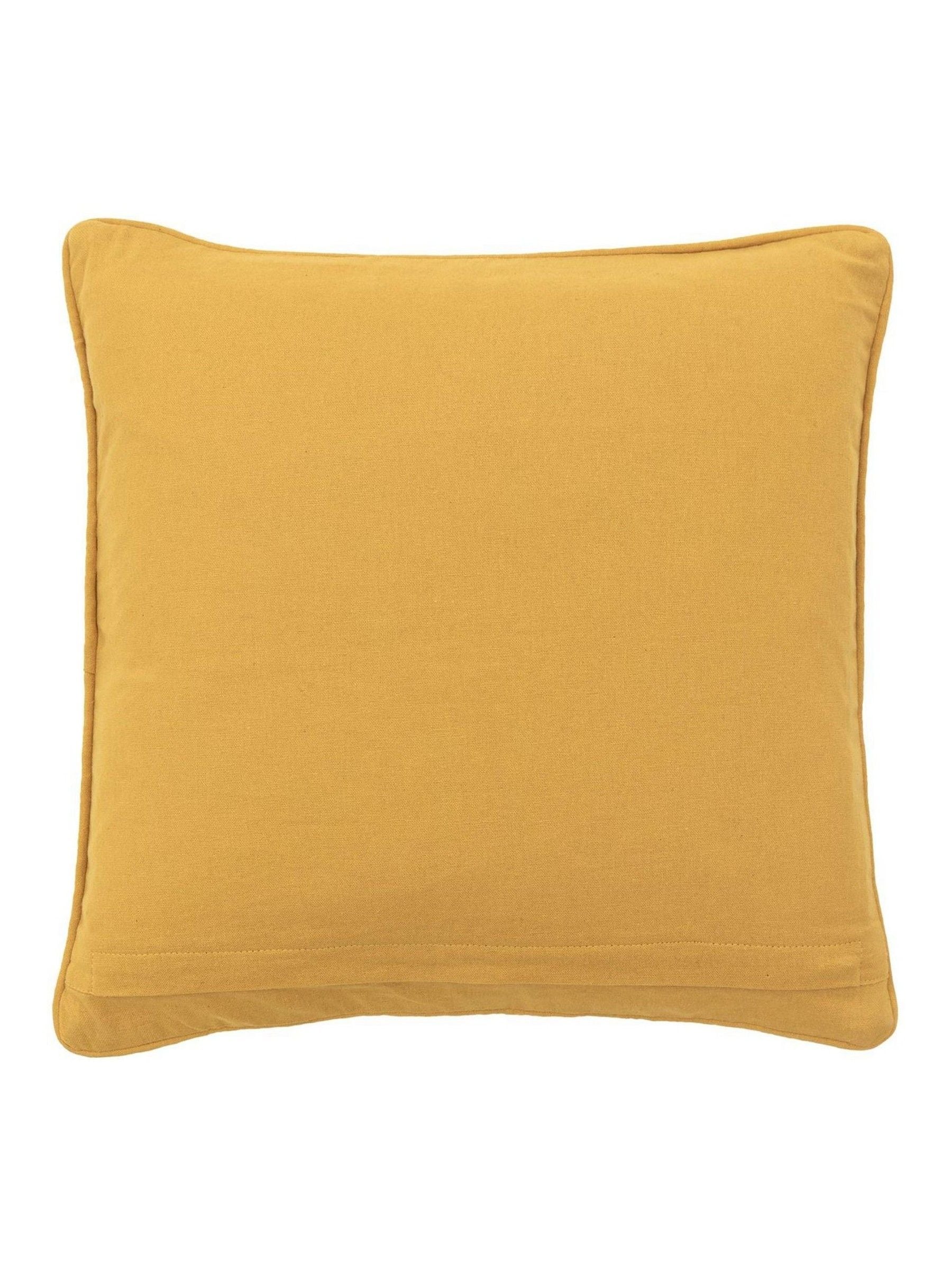 Gallery Home Solvi woven cushion yellow 45cm (British brand)