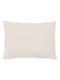 Gallery Home Renley woven cushion in cream, imported from the UK